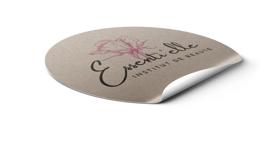 Création de supports print pour Essenti'elle