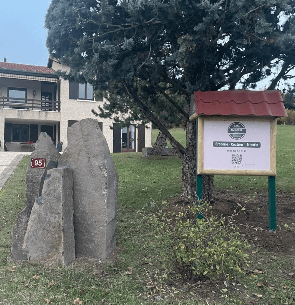 Création d'un panneau pour Fil de Neige