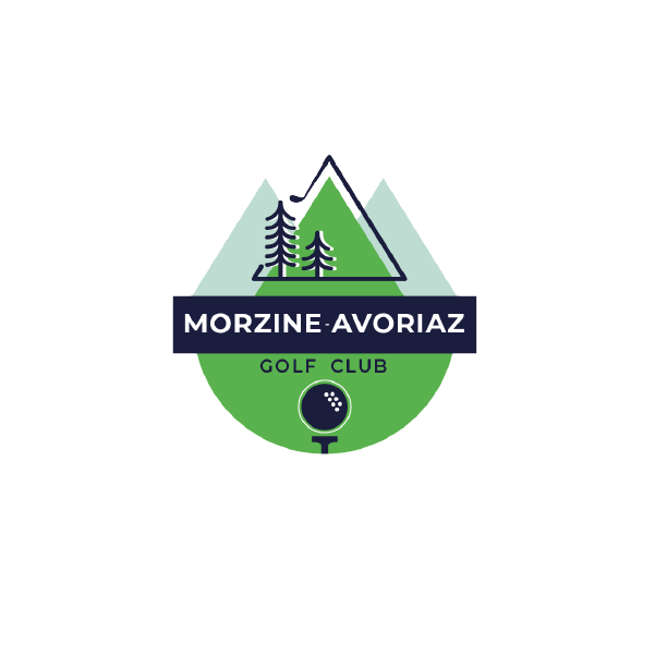 Création de logo club de golf Morzine Avoriaz