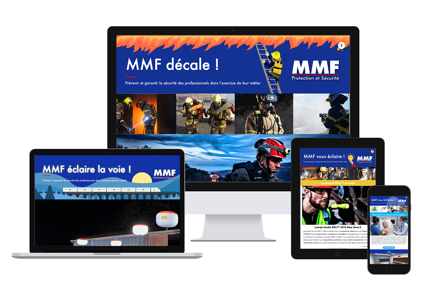 newsletter-strategie-de-communication-mmf-romane-sigaud Création de newsletter dans le cadre de la stratégie de communication de MMF Protection et Sécurité