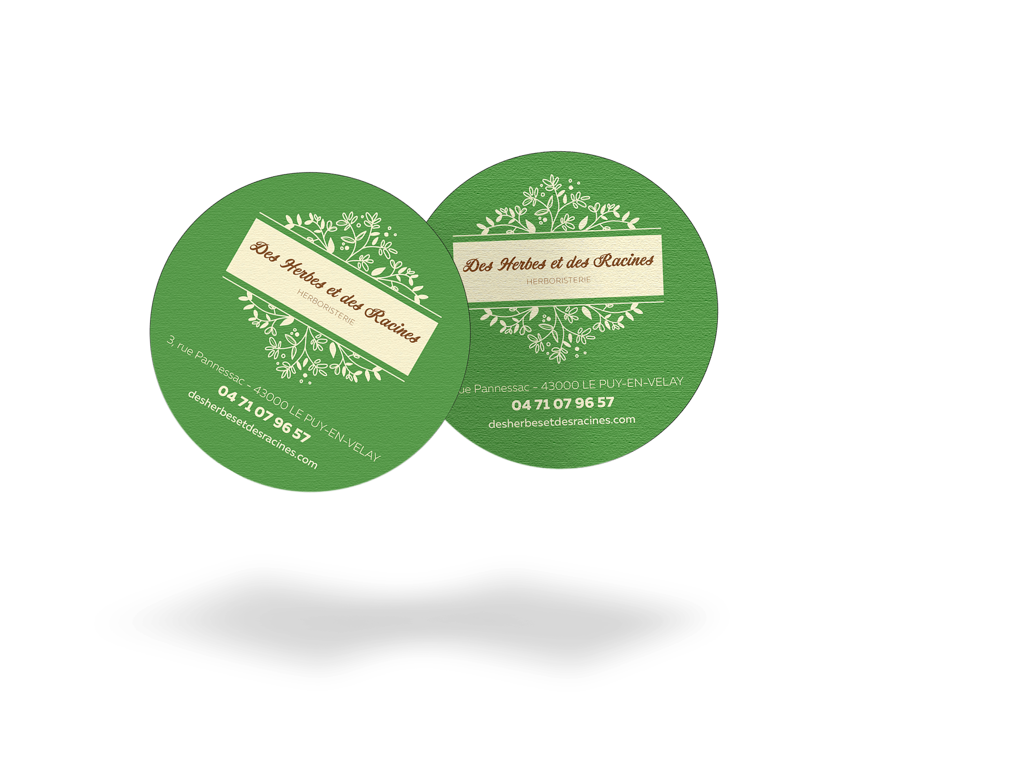 Refonte d'identité graphique pour Des Herbes et des Racines