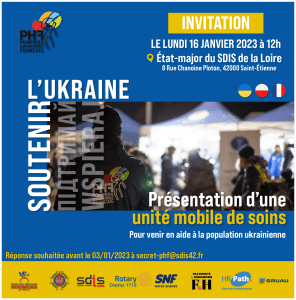 Responsable communication PHF Romane SIGAUD invitation