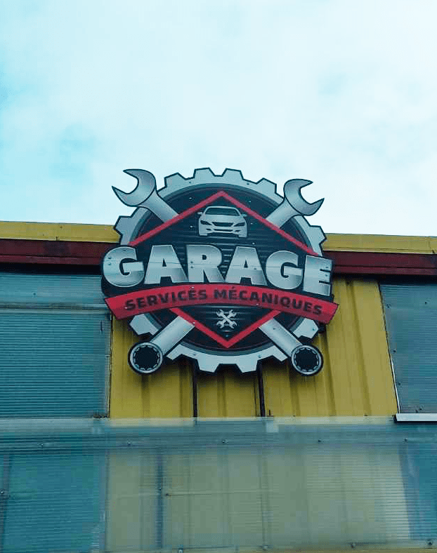 Création de logo pour un garage BF Méca à Landos