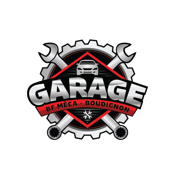 Création de logo pour un garage BF Méca à Landos