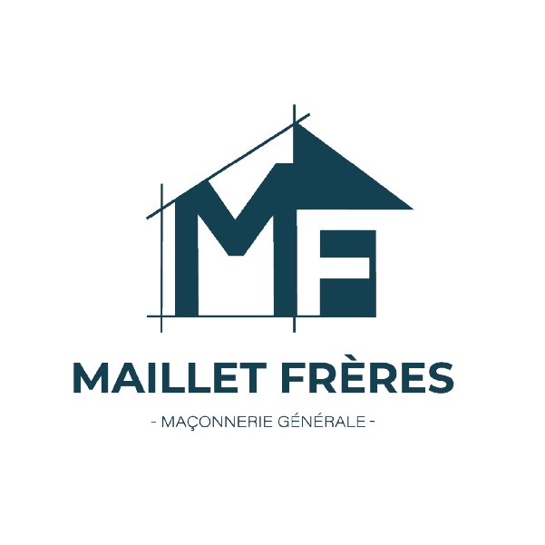 Création de logo et signalétique pour Maillet Frères Maçonnerie Générale